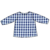 blouse vichy sans col
