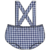 bloomer bretelles vichy