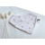 bavoir bandana coton plumetis
