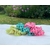 chouchou jaune vert ou rose fluo