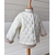 veste matelassée ecrue double gaze leopard