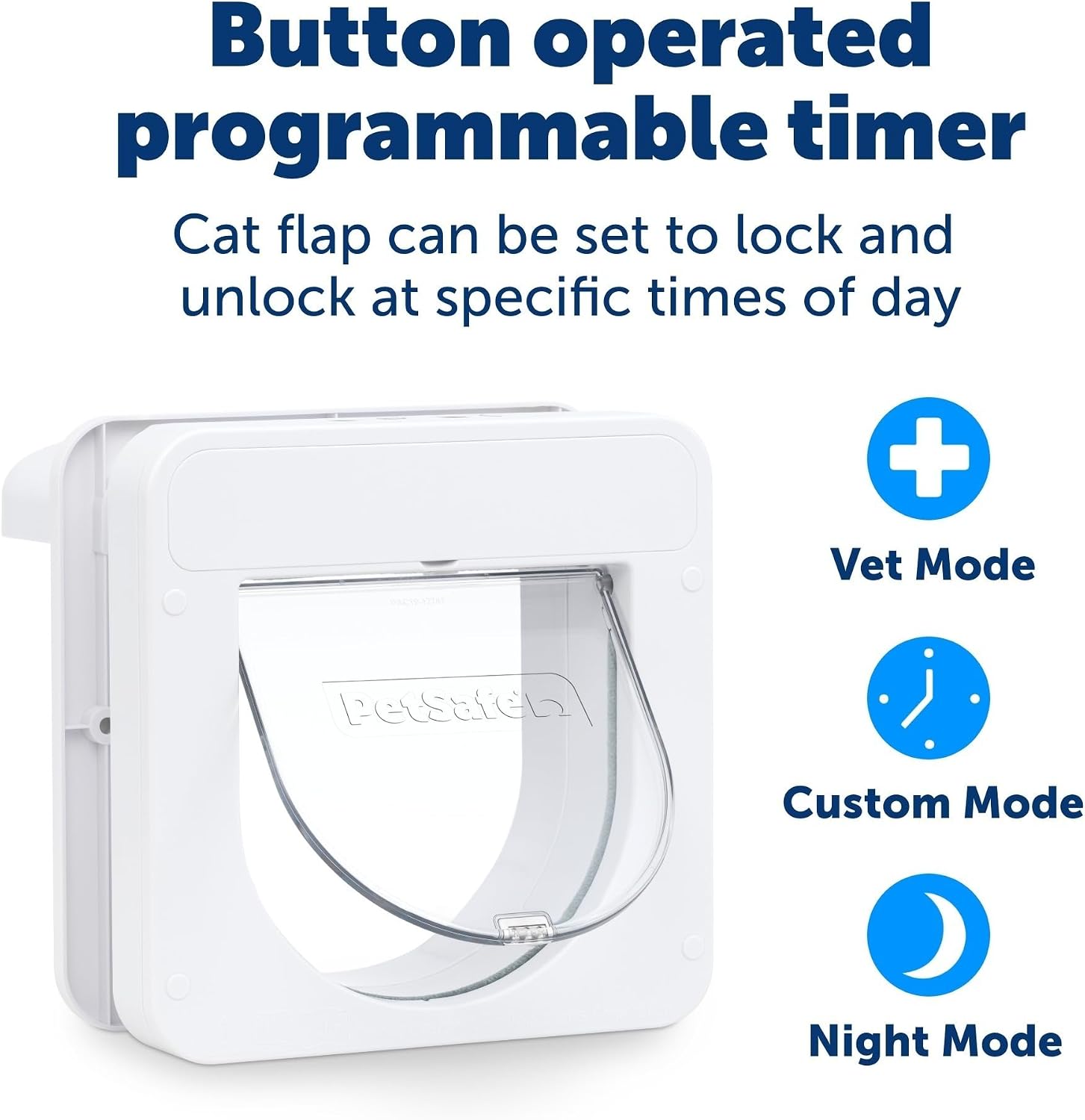Chatière à puce PetSafe Petporte Smart Flap blanche, vue 5