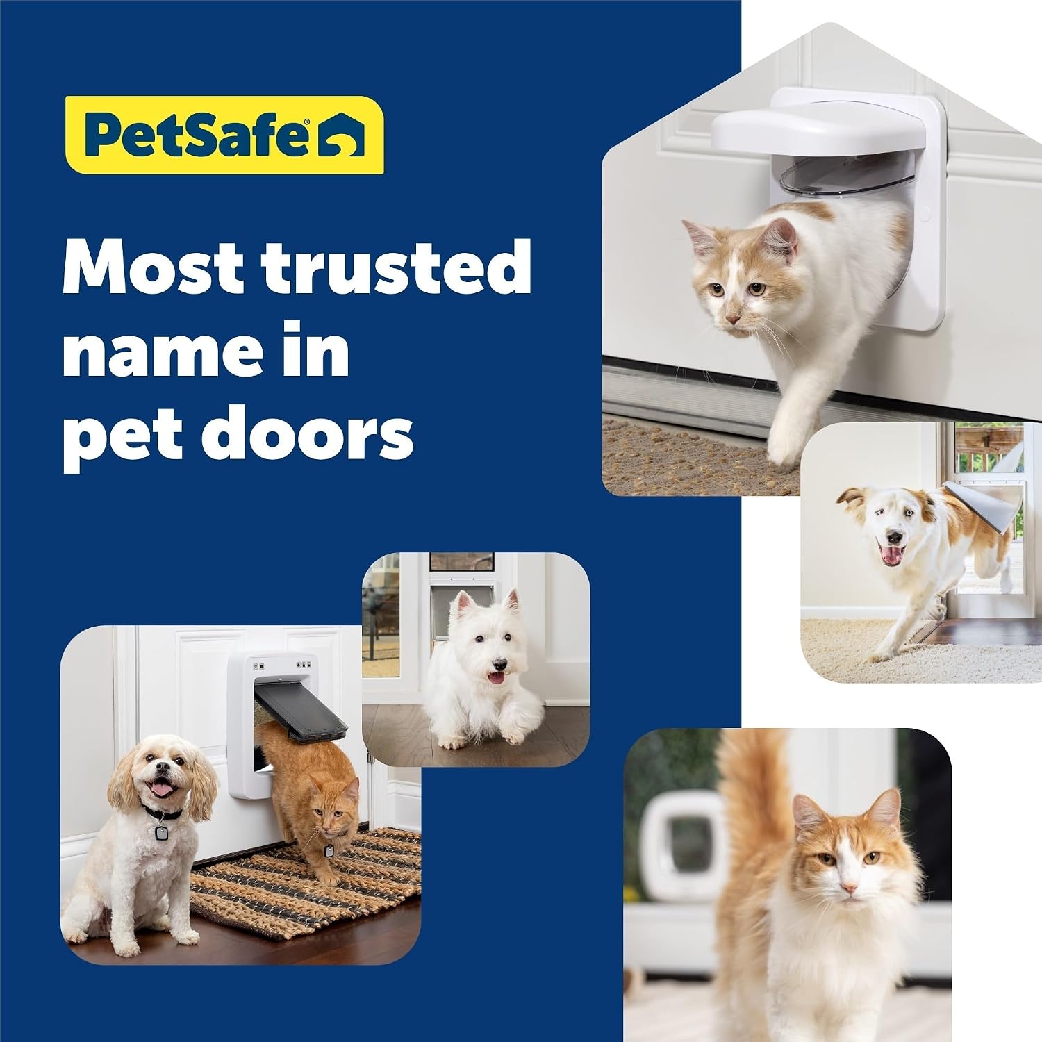 Chatière à puce PetSafe Petporte Smart Flap blanche, vue 9