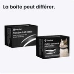 Collier GPS pour chat Tractive Mini noir avec son collier de sécurité, vue 7