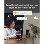 Caméra pour chat Furbo 360° avec lance-friandises, vue 5