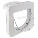 Chatière à puce PetSafe Petporte Smart Flap blanche