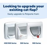 Chatière à puce PetSafe Petporte Smart Flap blanche, vue 8