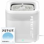 Fontaine à eau pour chat PETKIT Cybertail blanche avec réservoir translucide