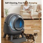 Litière autonettoyante pour chat FEELNEEDY avec capot, vue 4