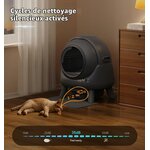 Litière autonettoyante pour chat FEELNEEDY avec capot, vue 6