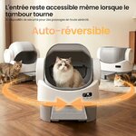 Litière autonettoyante ouverte XXL JUMMICO avec marchepied, vue 6