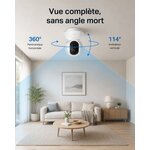 Caméra intérieure rotative Tapo C210 blanche, vue 3
