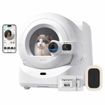 Litière autonettoyante PETKIT Purobot Ultra blanche avec caméra HD