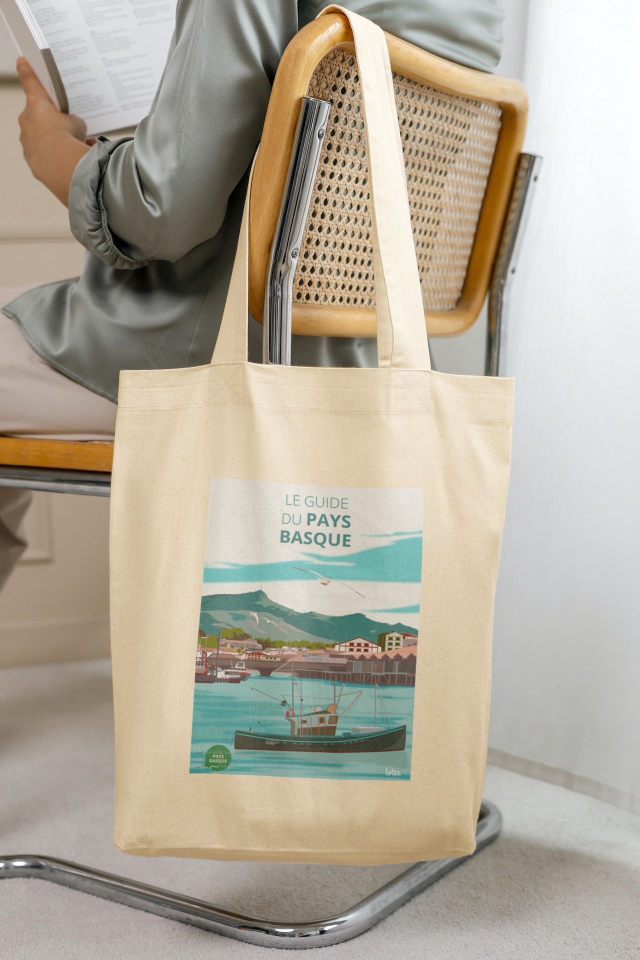 tote bag pays basque