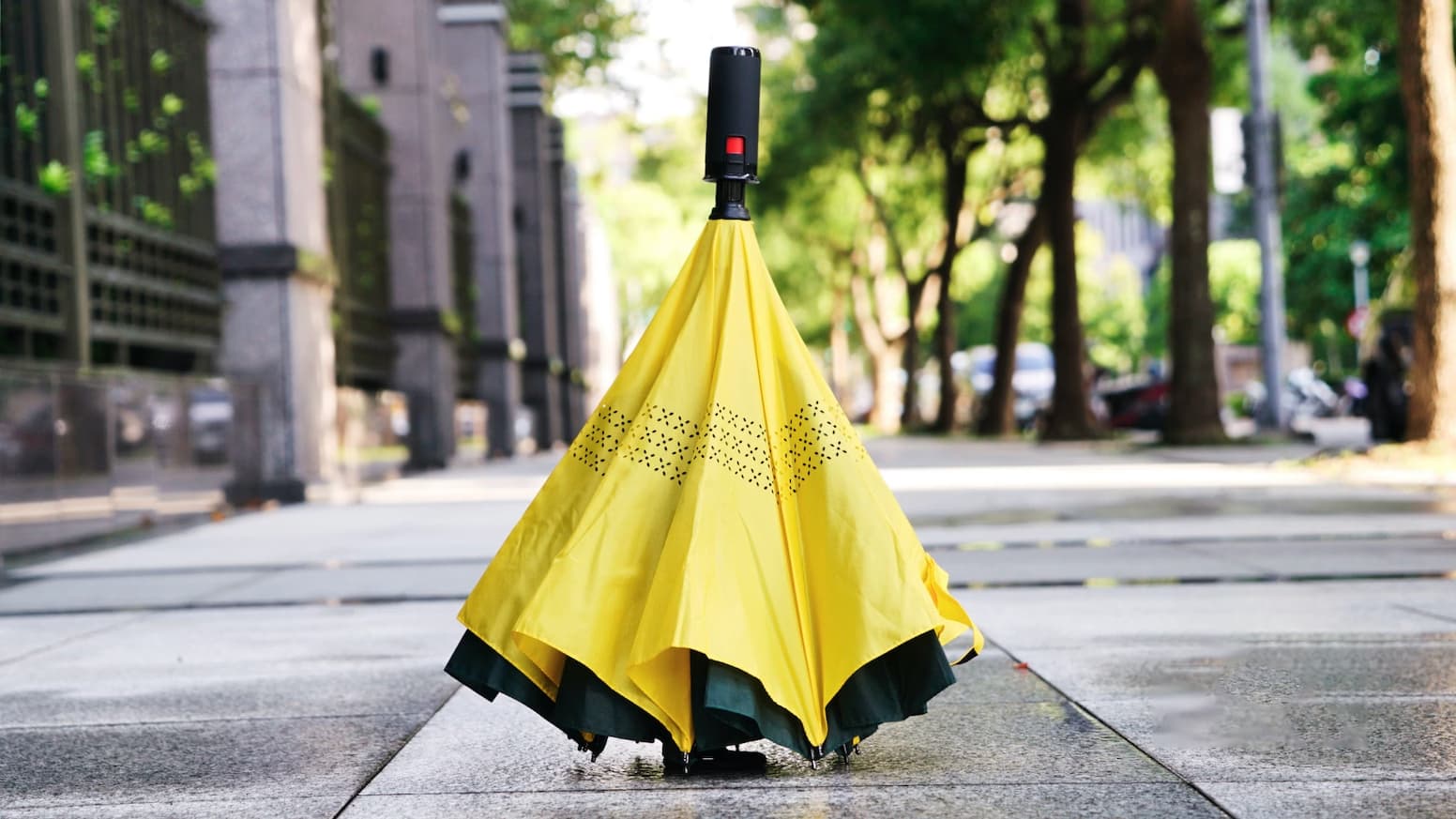 les avantages du parapluie inverse