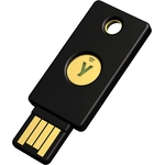 YubiKey Security Key NFC closeup angled