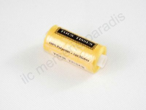 Bobine De Fil A Coudre 100% Polyester 500 Mètres Jaune Citron