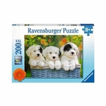 Puzzle-Ravensburger-Chiots-calins-200-pieces-XXL