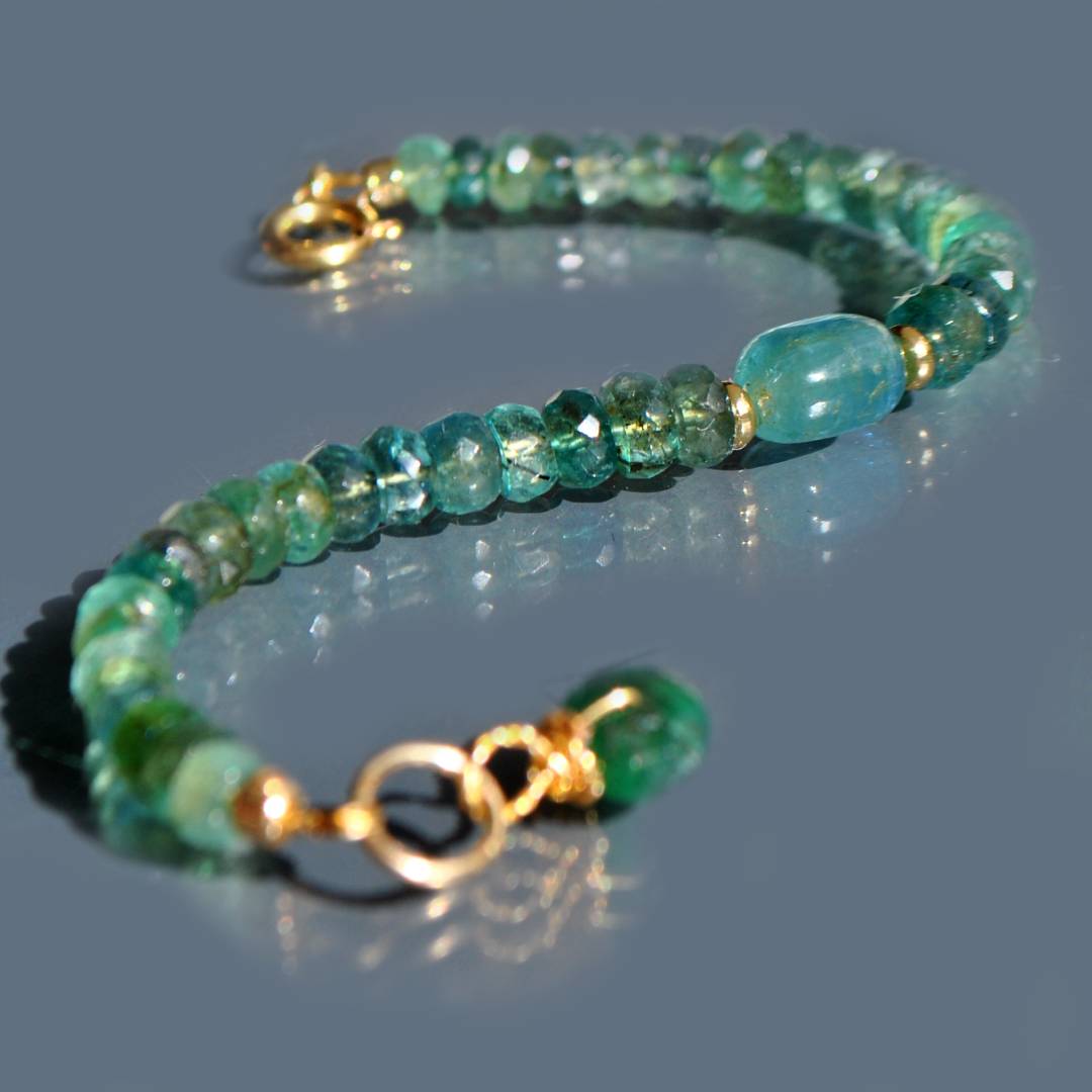 Bracelet Émeraude de zambie 2024-6
