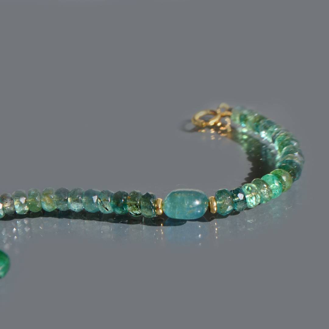Bracelet Émeraude de zambie 2024-9