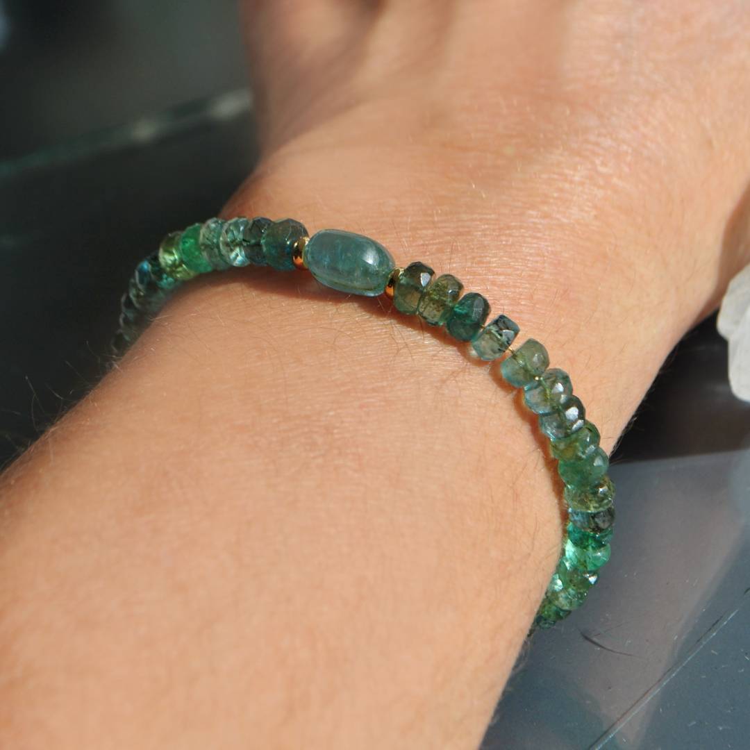 Bracelet Émeraude de zambie 2024-8