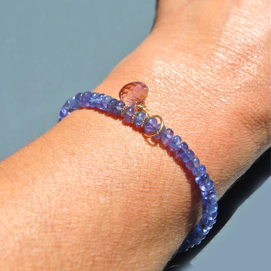 bracelet tanzanite ametrine or-A
