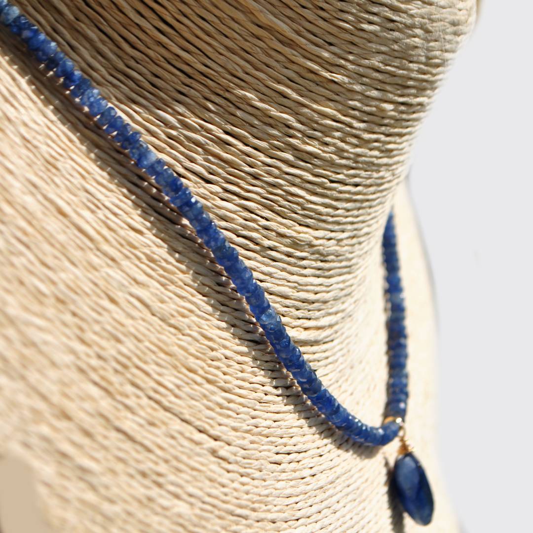 collier saphir Birman bleu-B