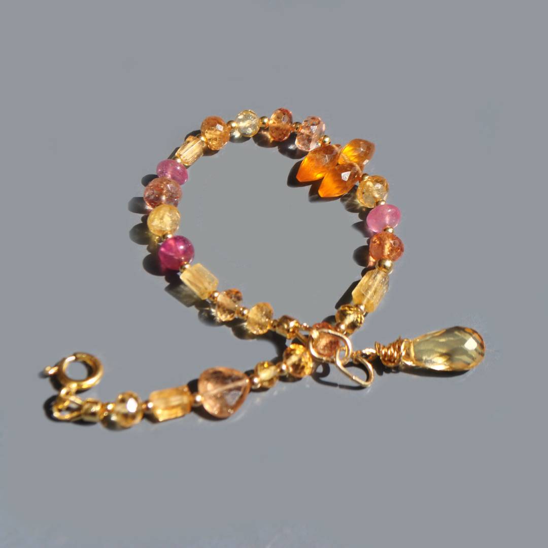bracelet topaze saphir rose-6
