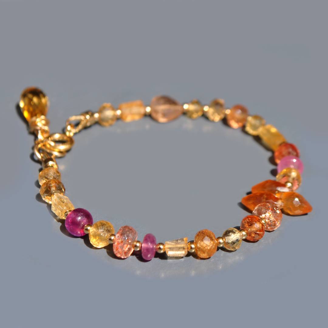 bracelet topaze saphir rose-3