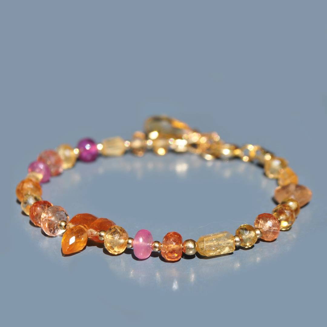 bracelet topaze saphir rose-5