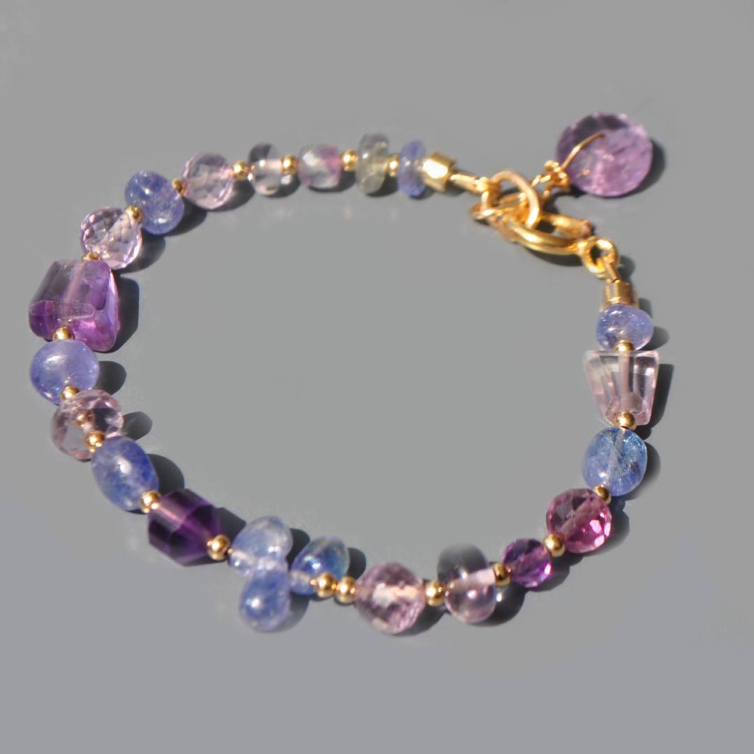 bracelet amethyste tanzanite -7
