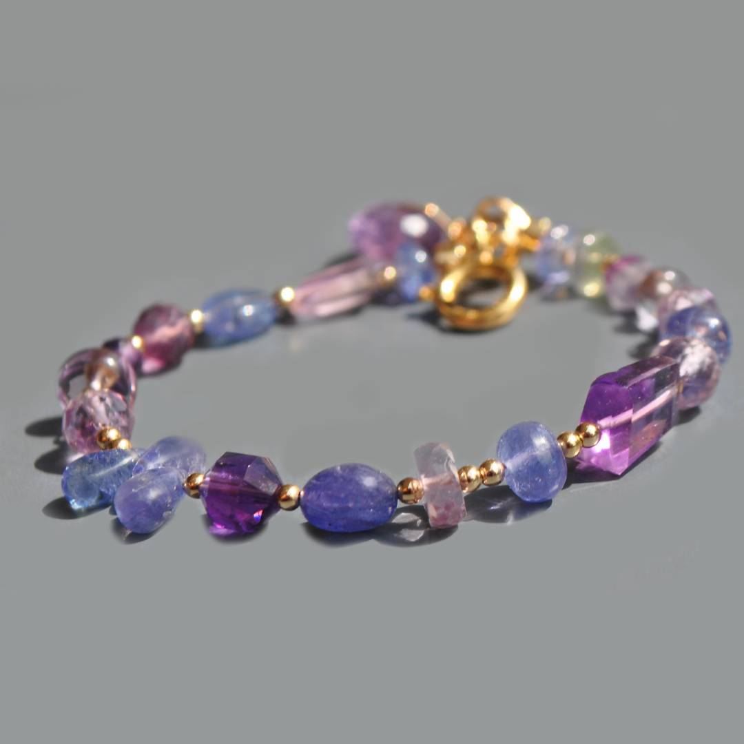 bracelet amethyste tanzanite -9