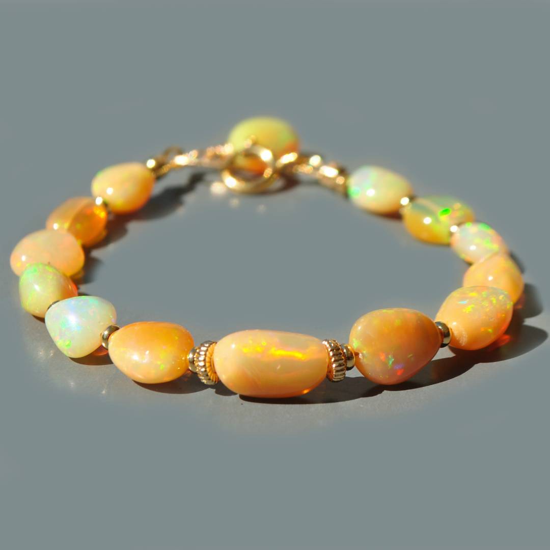 Bracelet opale welo lisse -2