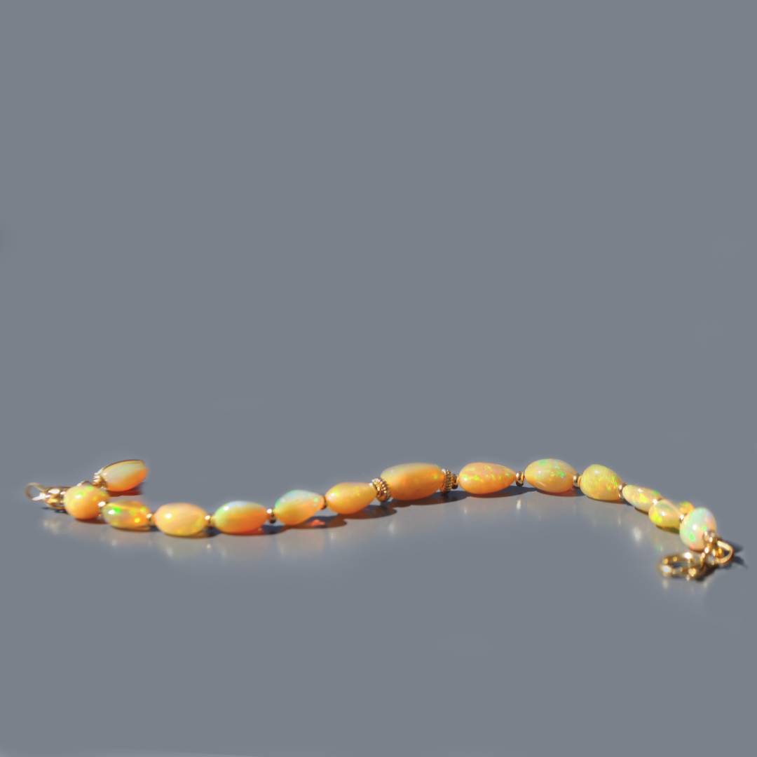 Bracelet opale welo lisse -4
