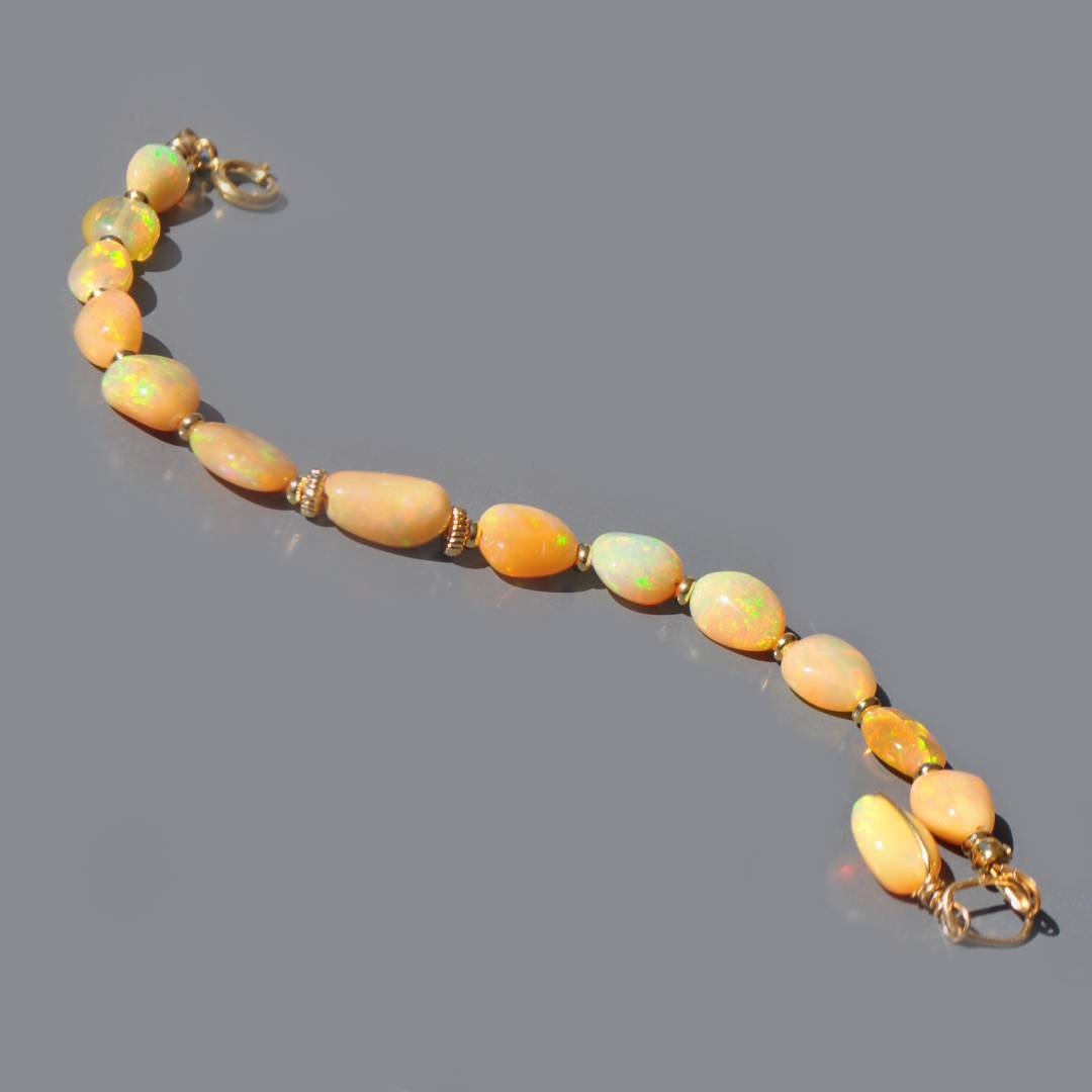 Bracelet opale welo lisse -5