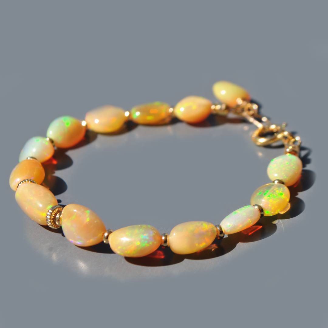 Bracelet opale welo lisse -1