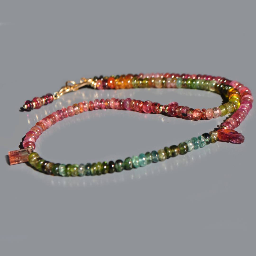 collier tourmaline pendentif feuille6