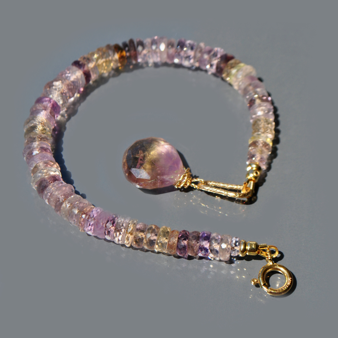 bracelet ametrine-A