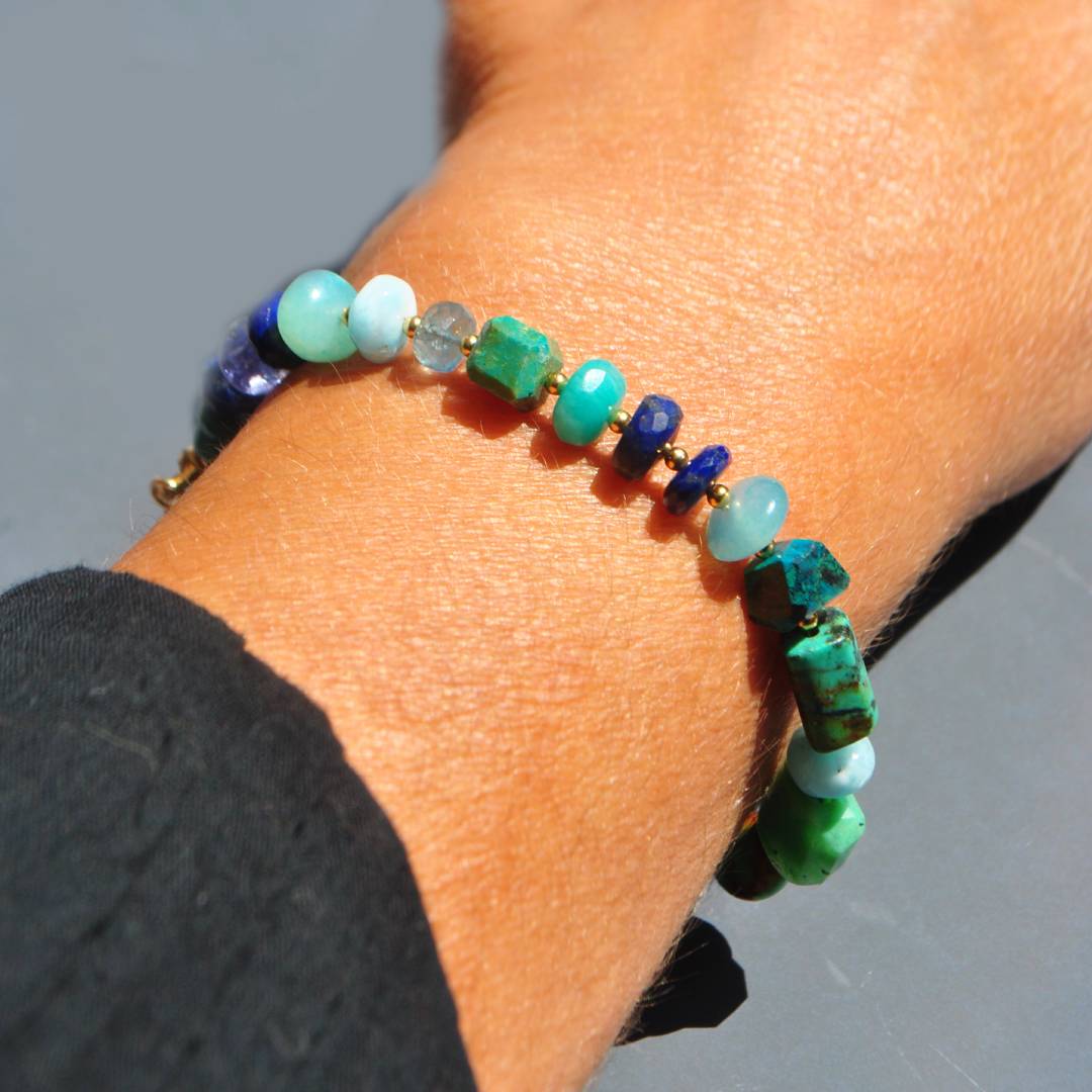 bracelet multi pierres bleue mat-6