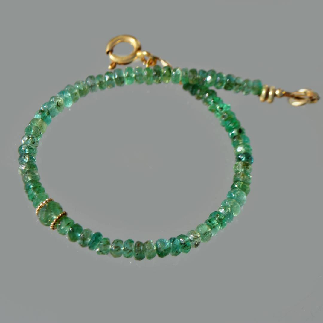 bracler emeraude zambie perle or-9