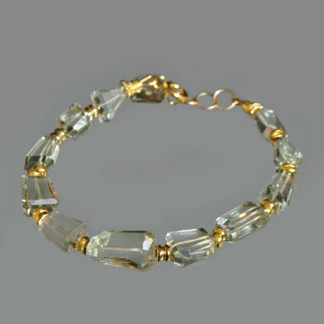 bracelet nuggets laser prasiolite-2
