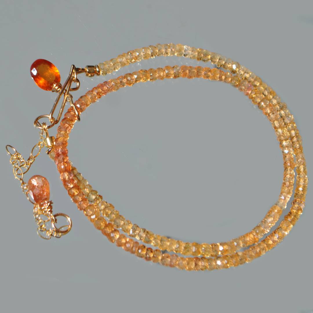 collier topaze impérial pendentf grenat hessonite-9