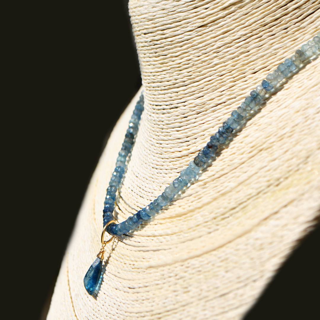 collier pendentif aigue marine bleue foncé-8