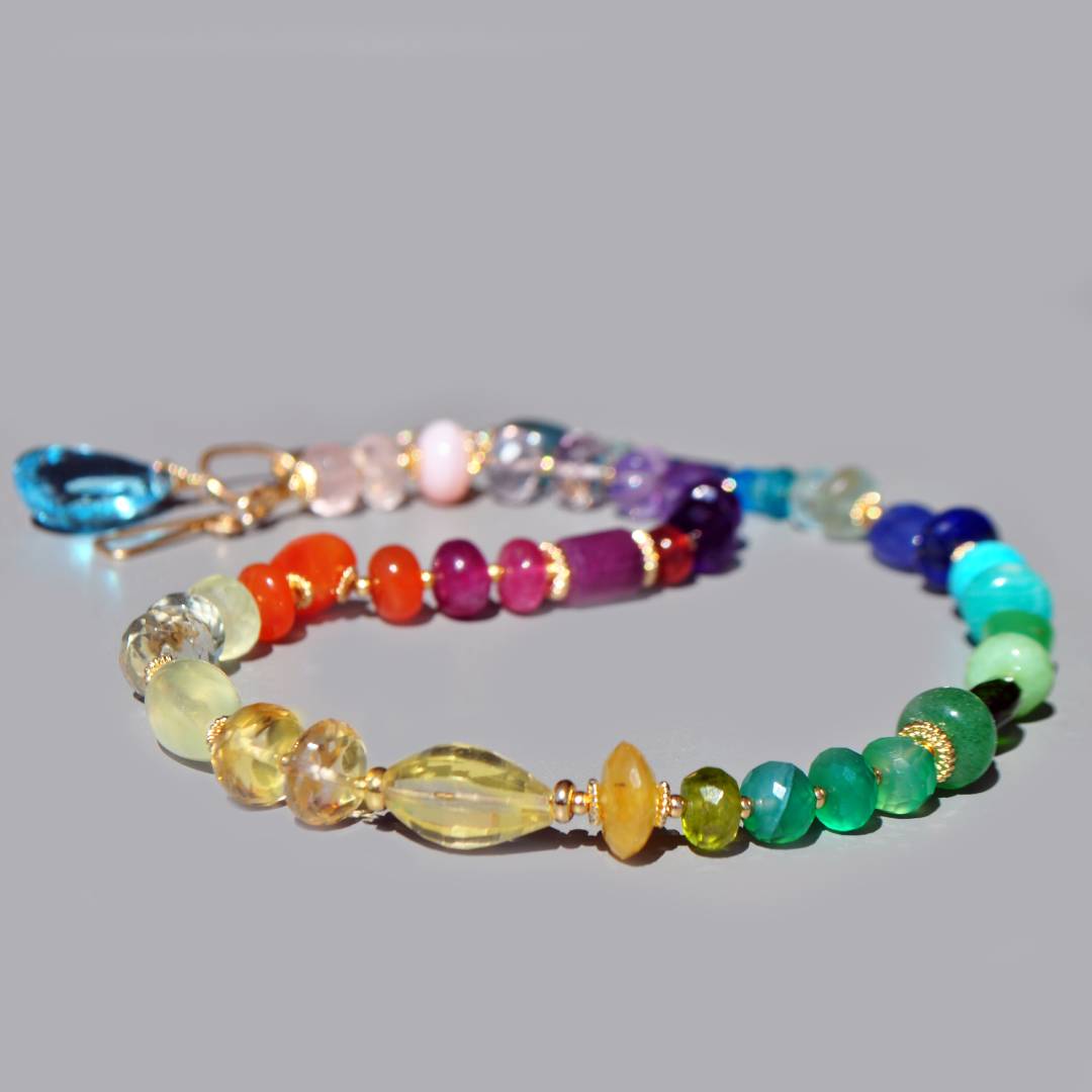 collier grosse perle pierres 7 chakras-8