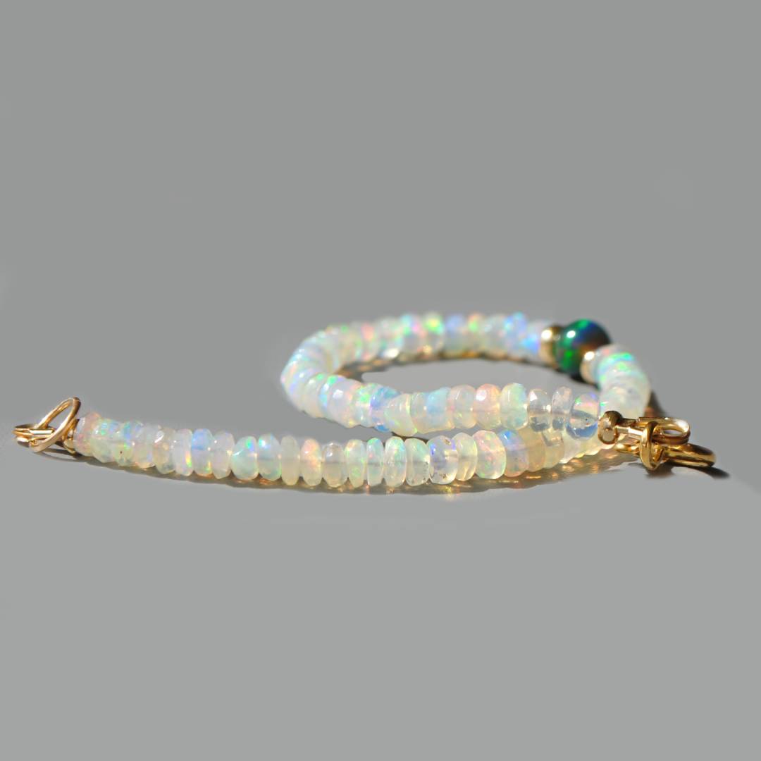 bracelet oplae welo blanche boule noire-6