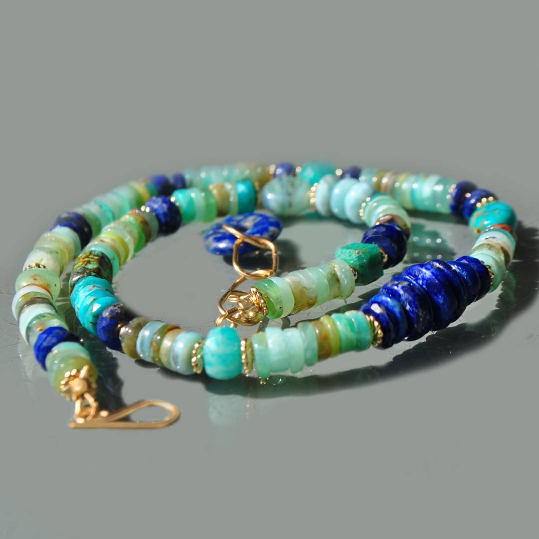 collier lapis amazonite-2