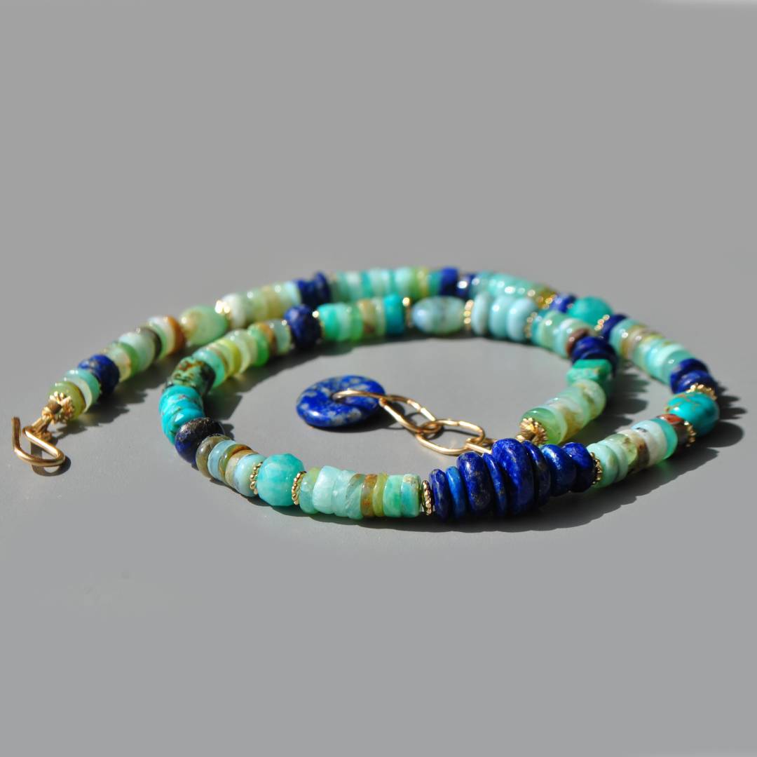 collier lapis amazonite-3