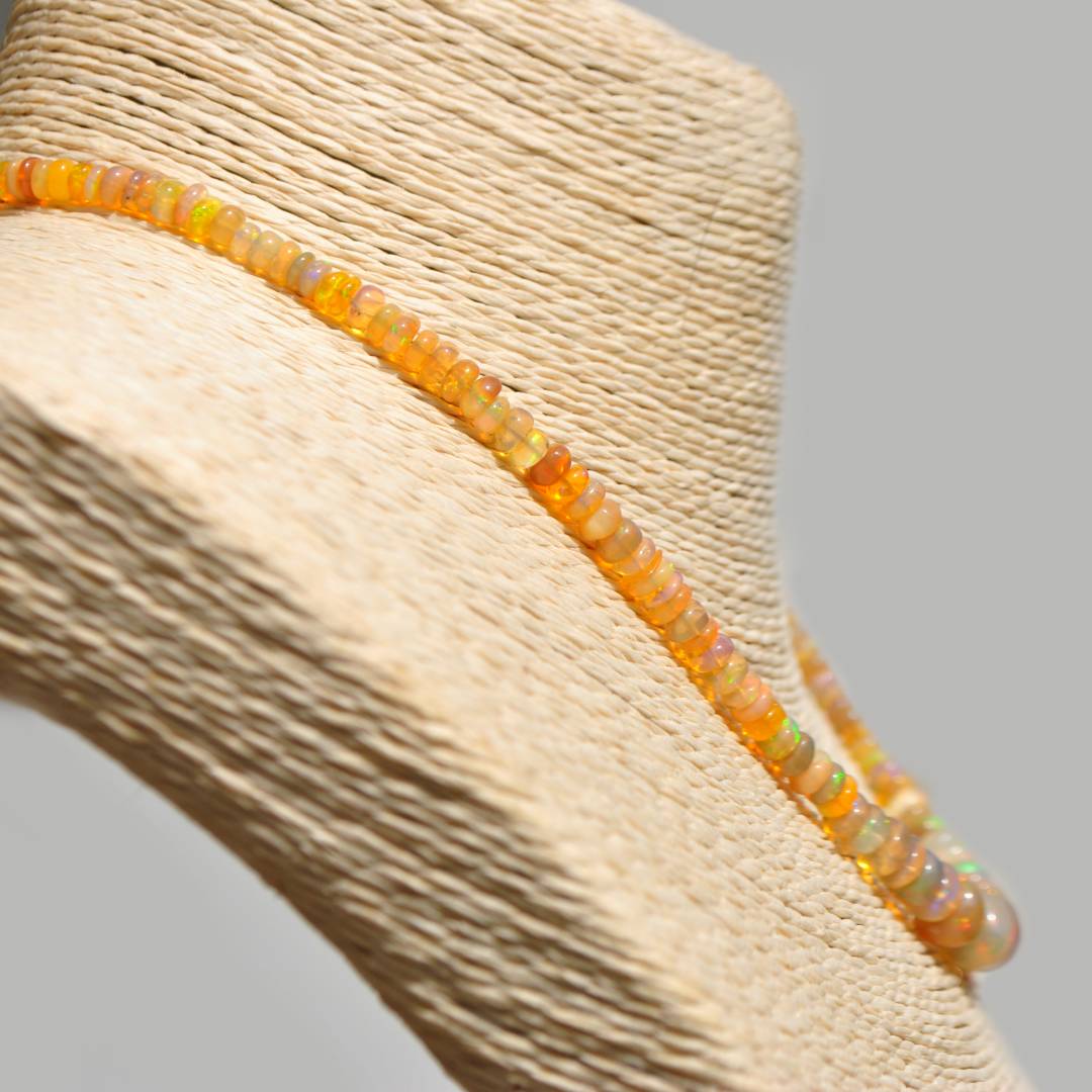 collier opale welo jaune-B