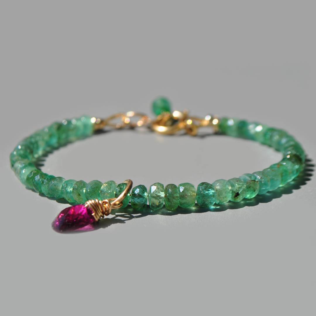 Tourmaline Bracelet en Diamant | Diamonds Factory France