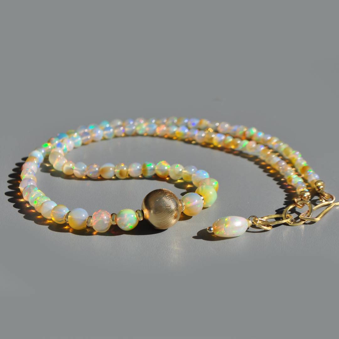 collier opale wlo grosse boule or-9
